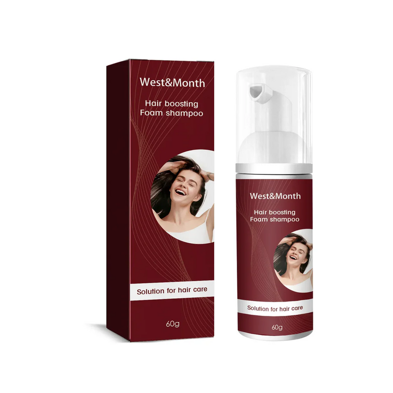 Shampoo de espuma para regeneração capilar